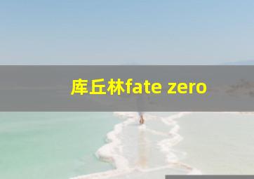 库丘林fate zero